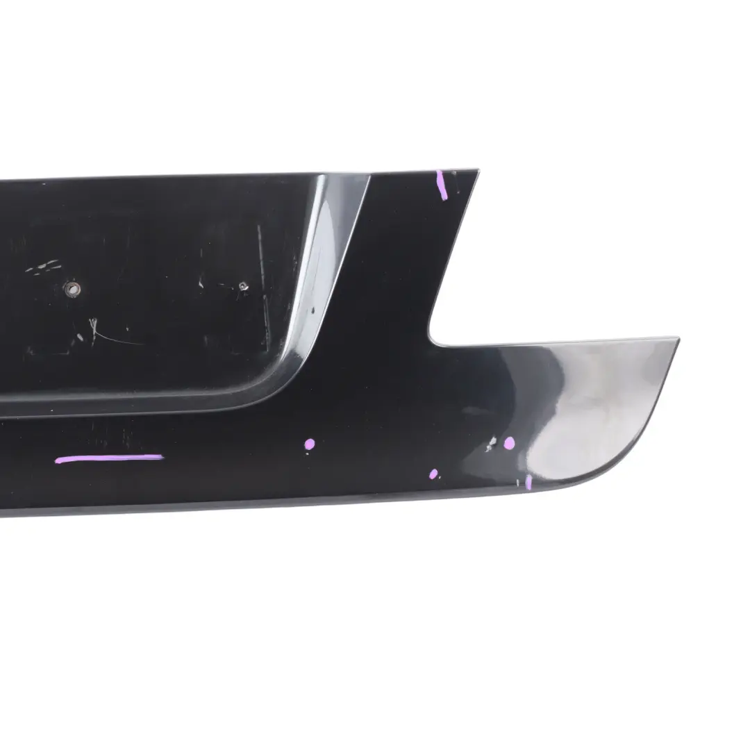 BMW F01 F02 Finisher Trunk Boot Lid Cover Black Sapphire Metallic - 475 - SKU 7205731-BS - Part number 7205731