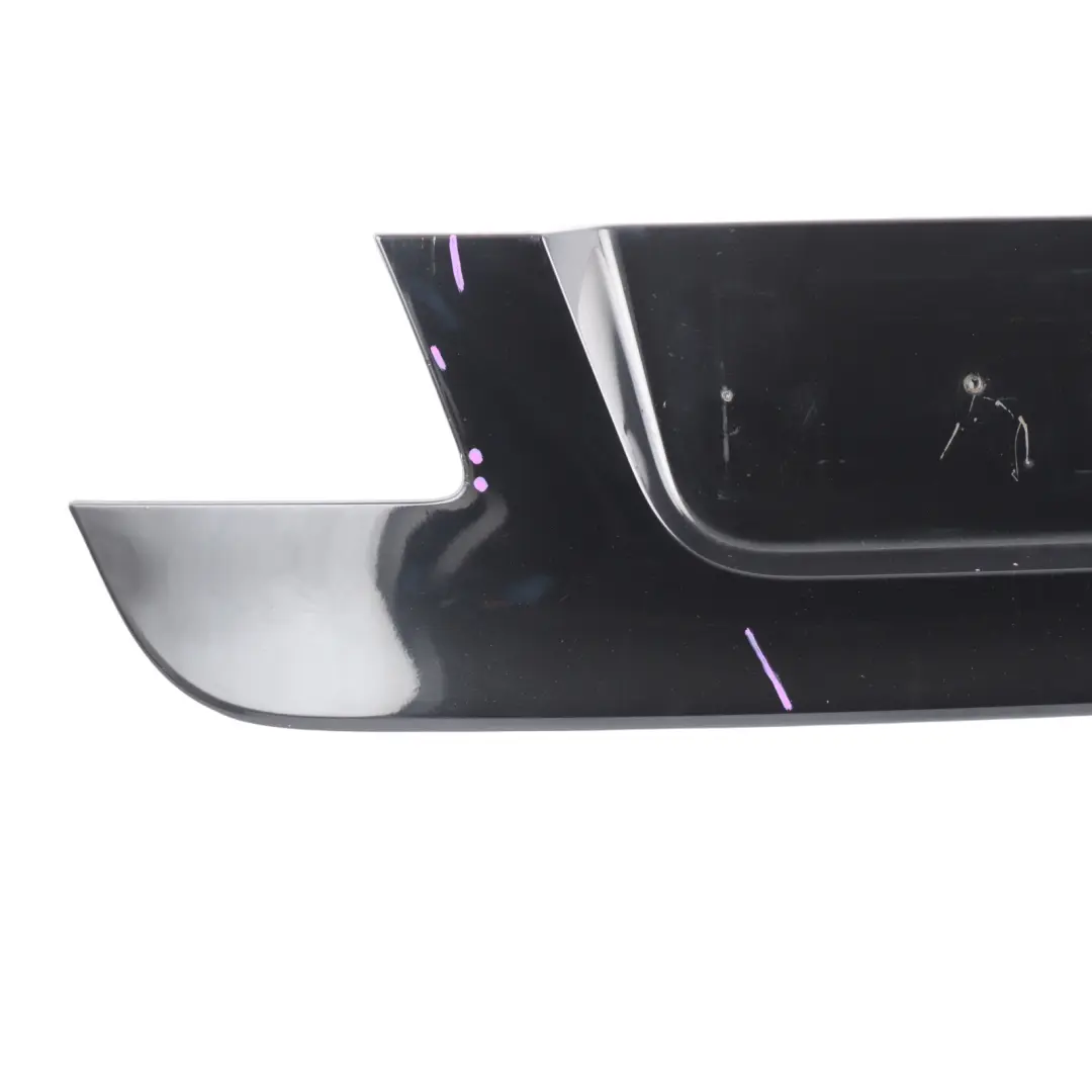 BMW F01 F02 Finisher Trunk Boot Lid Cover Black Sapphire Metallic - 475 - SKU 7205731-BS - Part number 7205731