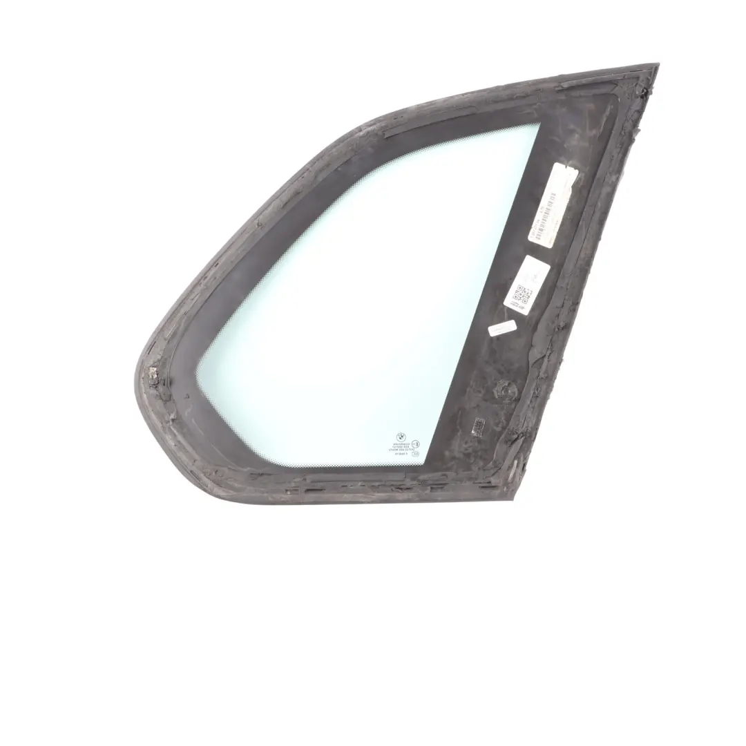 BMW X5 er E70 Grüne Seitenscheibe mit Dichtung Linke Rückseite AS2 7207881 - SKU 7207873 - Teilenummer 7207873