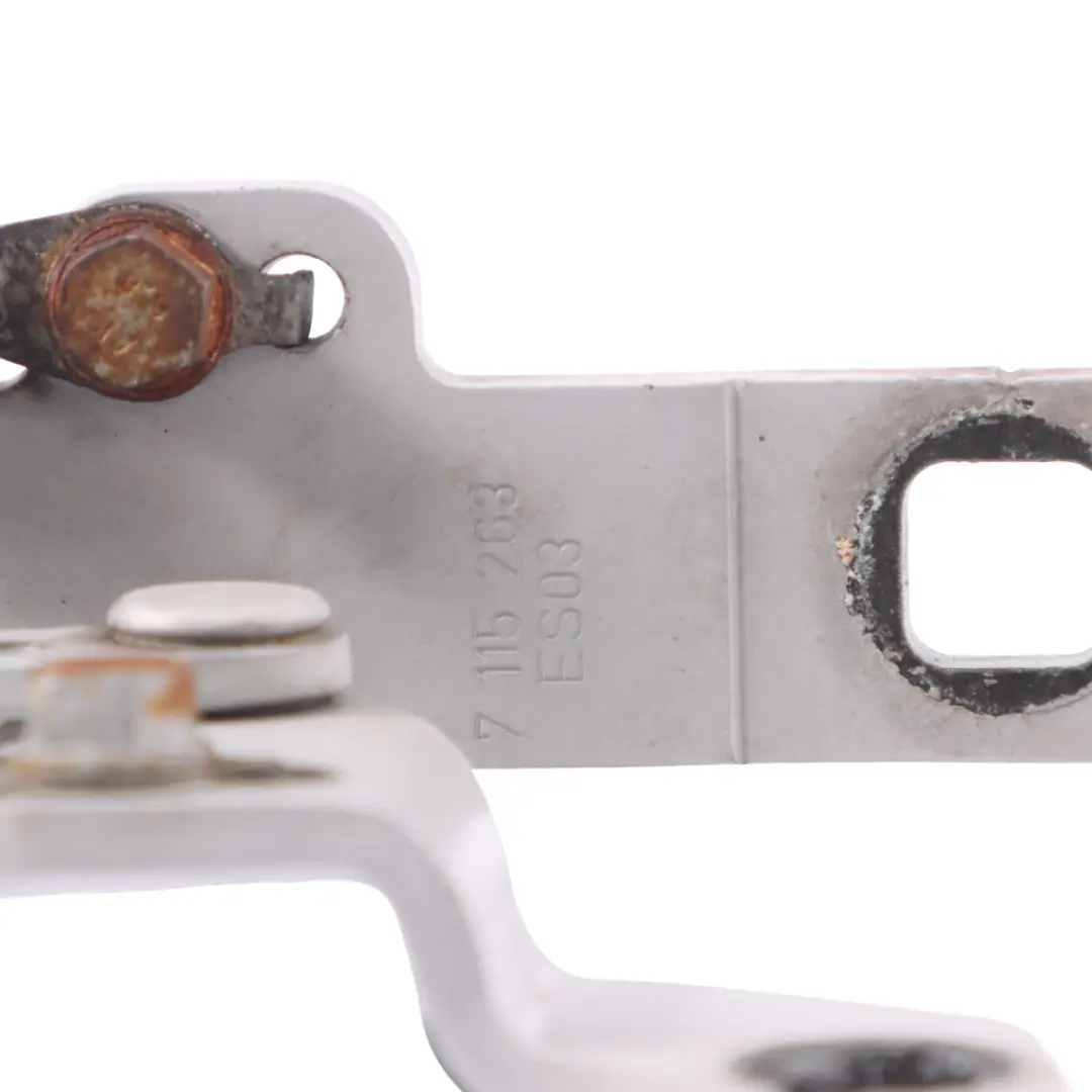 BMW E90 E91 E92 Engine Hood Bonnet Front Left Hinge N/S Titan Silver - 354 - SKU 7210677-TS - Part number 7210677