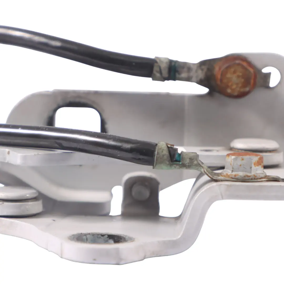 BMW E90 E91 E92 Zawias Uchwyt Maski Silnika Lewy Przód Titan Silver - 354 - SKU 7210677-TS - Numer Części 7210677