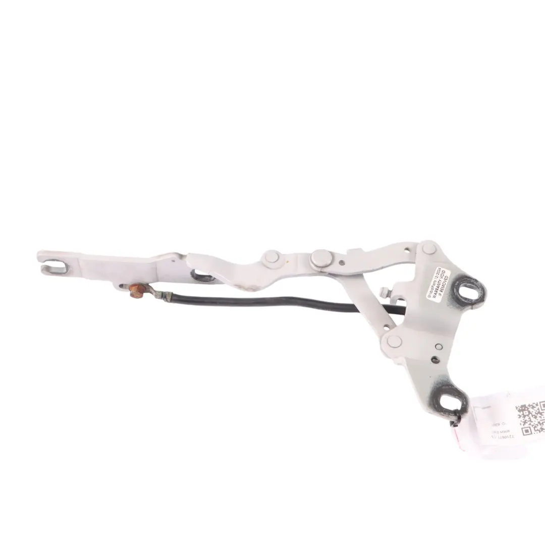 BMW E90 E91 E92 Engine Hood Bonnet Front Left Hinge N/S Titan Silver - 354 - SKU 7210677-TS - Part number 7210677