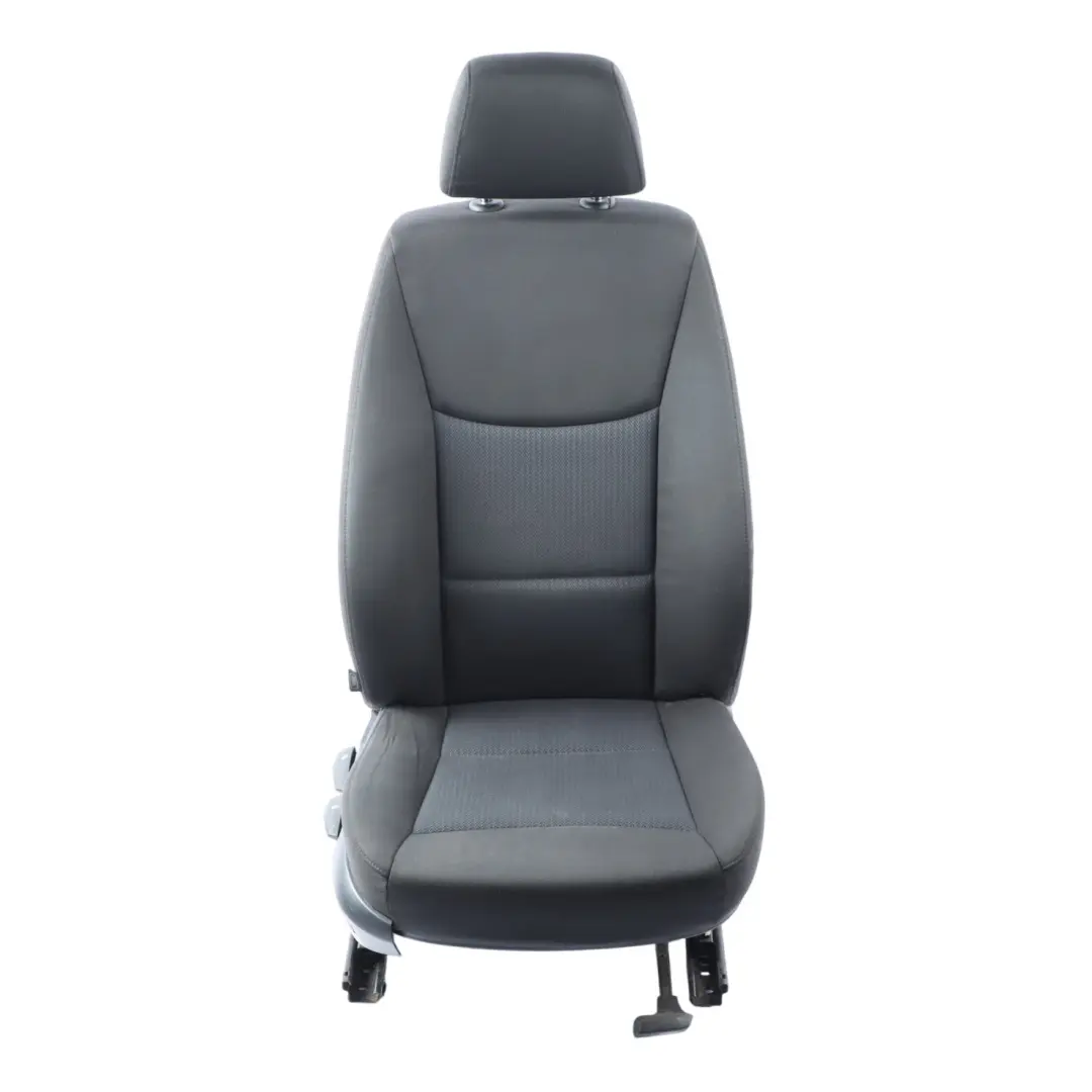 BMW E90 E91 LCI Fotel Prawy Przód Materiał Czarny - SKU 7212156-1 - Numer Części 7212156