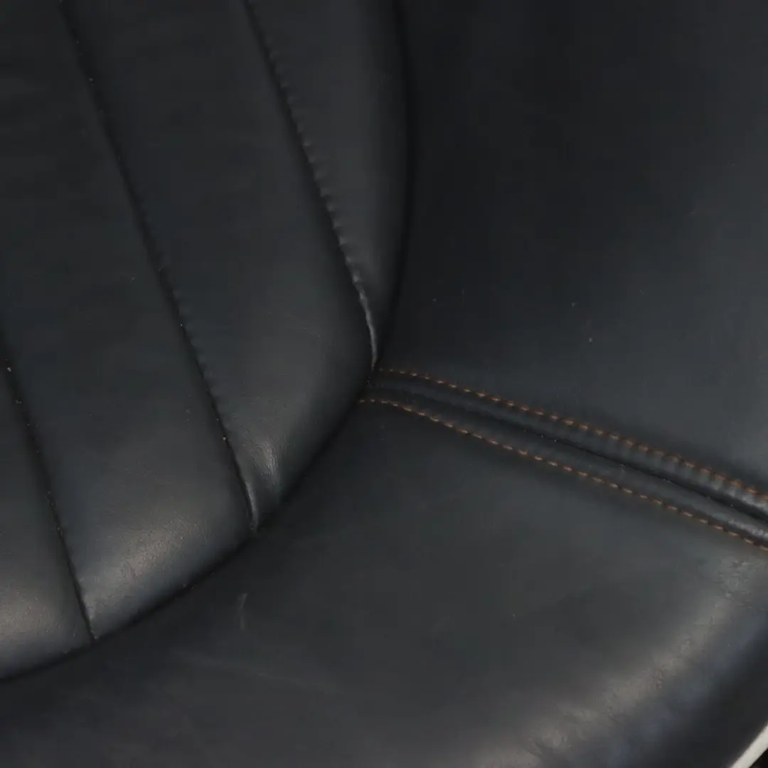 Front Left N/S Heated Sidewalk English Leather Panther Black to Mini R52 Seat with Part number 7216909 Mini R52 Seat Front Left N/S Heated Sidewalk English Leather Panther Black - SKU 7216909-1 - Part number 7216909