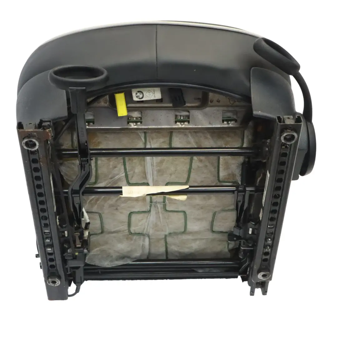 Sedile Anteriore Sinistro Riscaldato Marciapiede Inglese Pelle Nero per Mini R52 con numero di parte 7216909 Mini R52 Sedile Anteriore Sinistro Riscaldato Marciapiede Inglese Pelle Nero - SKU 7216909-1 - Numero di parte 7216909