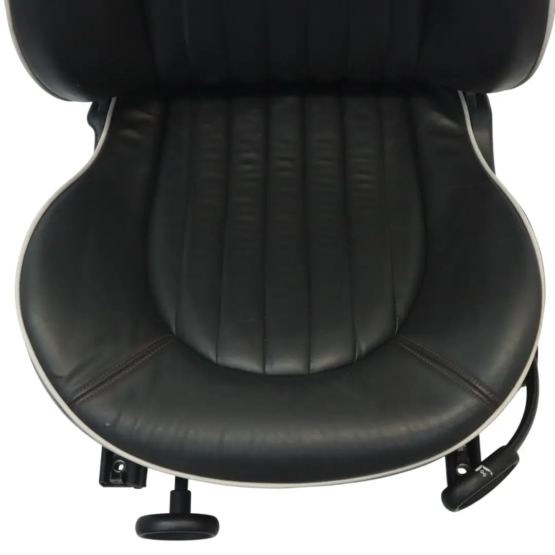 Mini R52 Seat Front Left N/S Heated Sidewalk English Leather Panther Black - SKU 7216909-1 - Part number 7216909