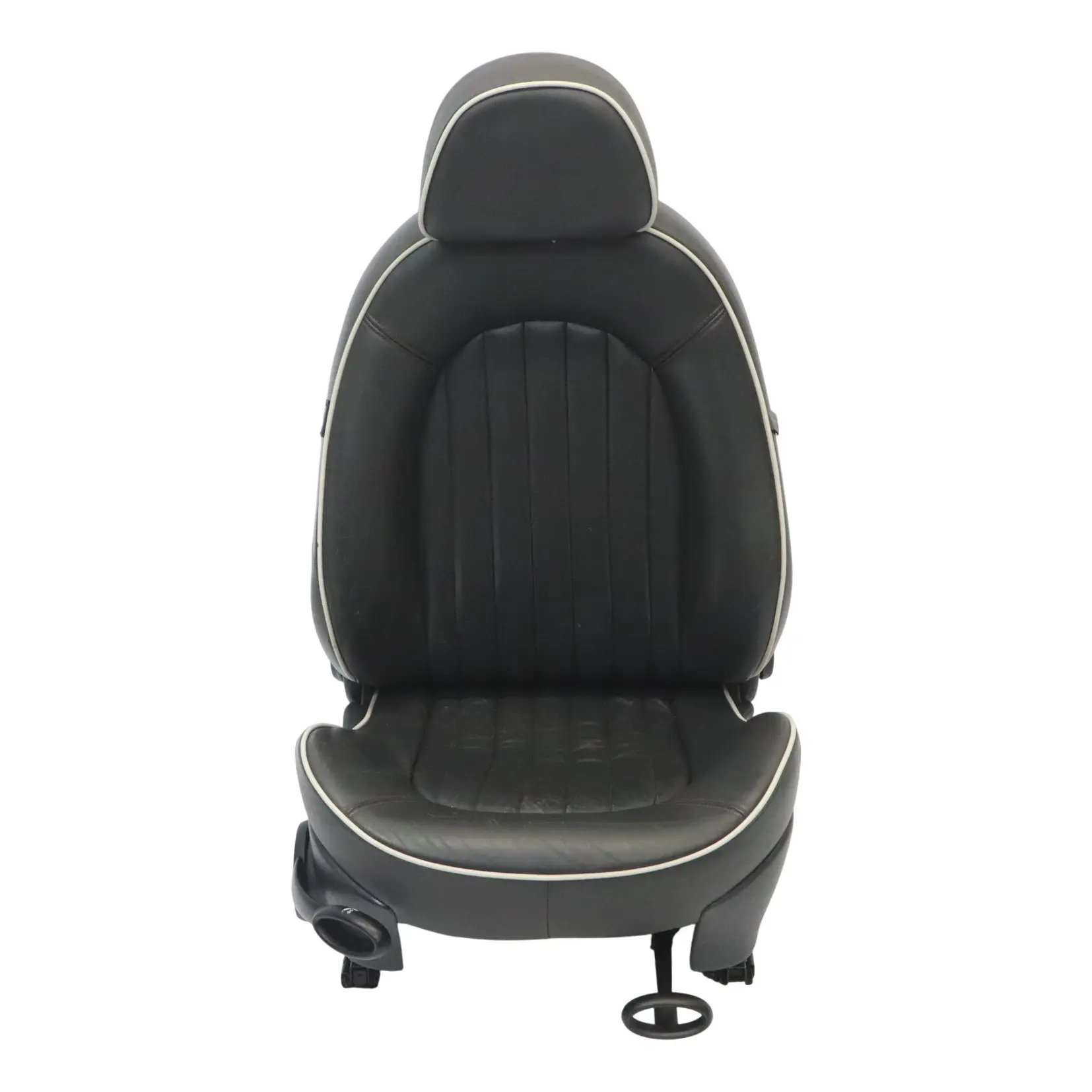 Mini R52 Siège avant droit chauffé Sidewalk English Leather Panther Noir