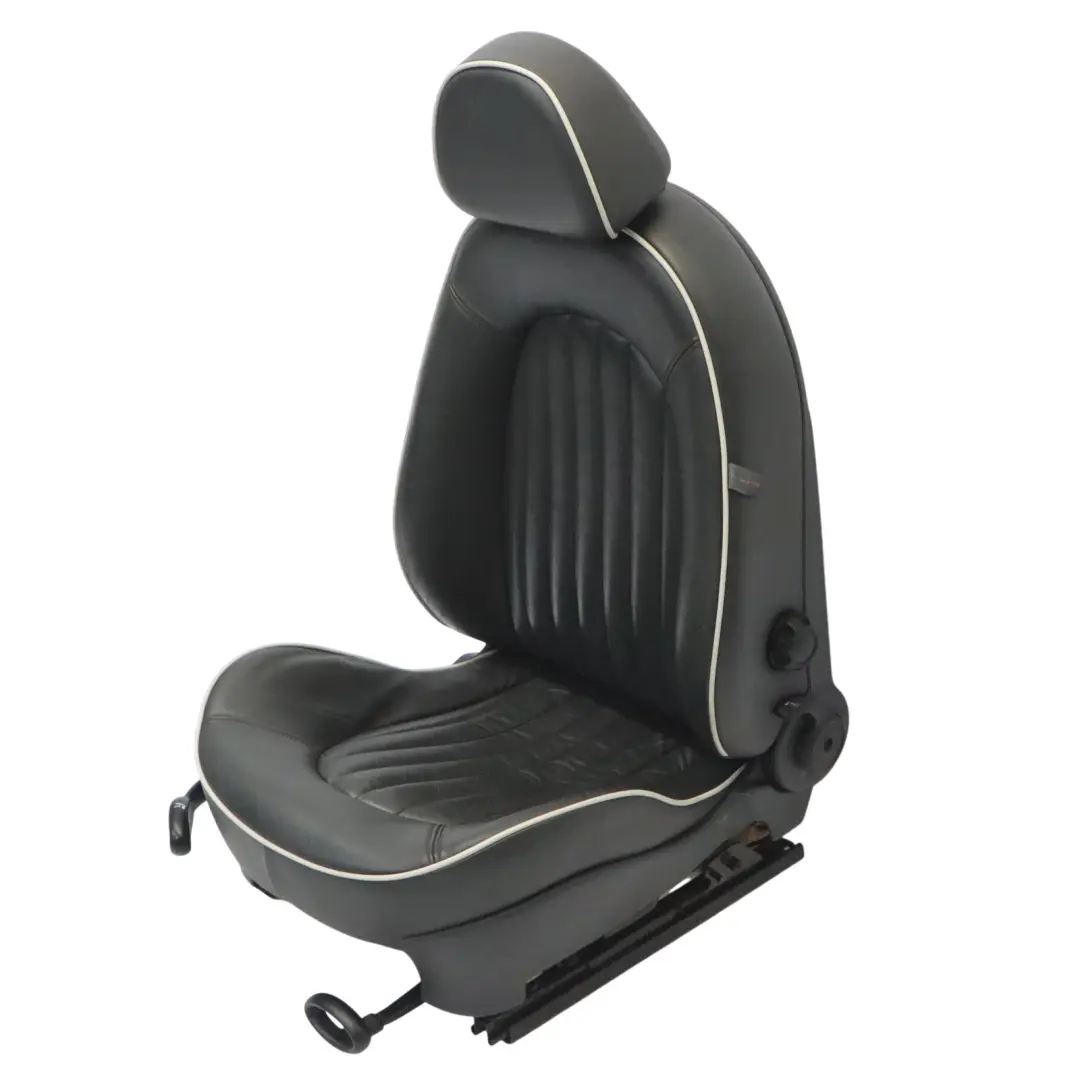 Mini R52 Fotel Przedni Prawy Grzany Sidewalk Skóra English Czarna - SKU 7216910-1 - Numer Części 7216910