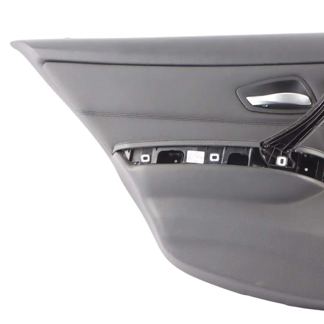 Door Card BMW E90 E91 Rear Left N/S Leather Lining Trim Panel Black to with Part number 7217611 Door Card BMW E90 E91 Rear Left N/S Leather Lining Trim Panel Black - SKU 7217611-1 - Part number 7217611