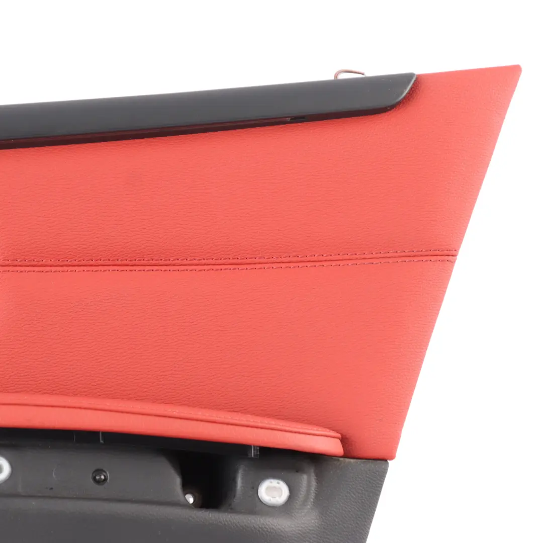  Lateral Trim Panel BMW E93 Cabrio Rear Right O/S Lining Trim Leather Coral Red - SKU 7218934 - Part number 7218934