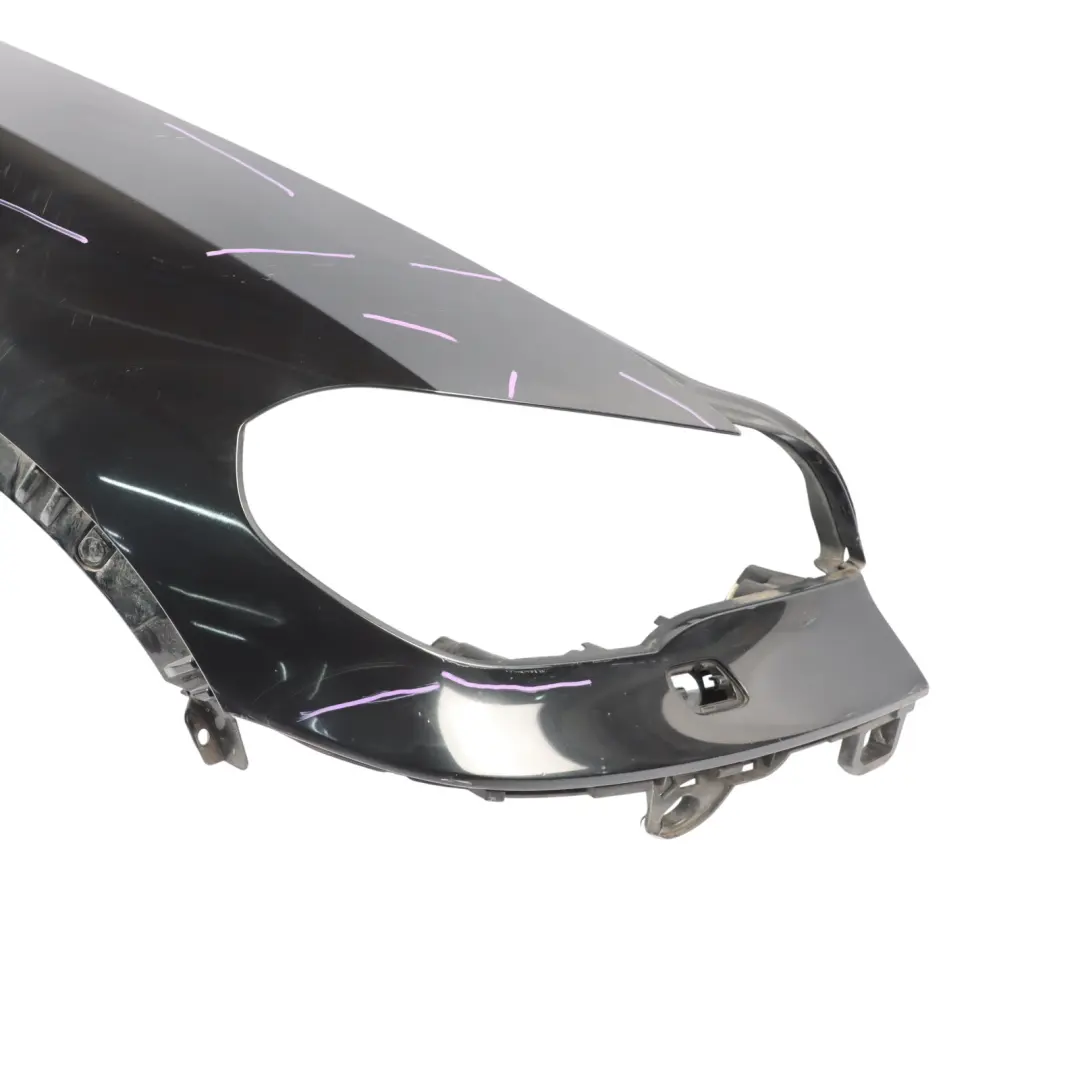 Side Wing Panel Front Right O/S Black Sapphire Metallic - 475 to BMW X5 E70 LCI with Part number 7222996 BMW X5 E70 LCI Side Wing Panel Front Right O/S Black Sapphire Metallic - 475 - SKU 7222996-BS - Part number 7222996