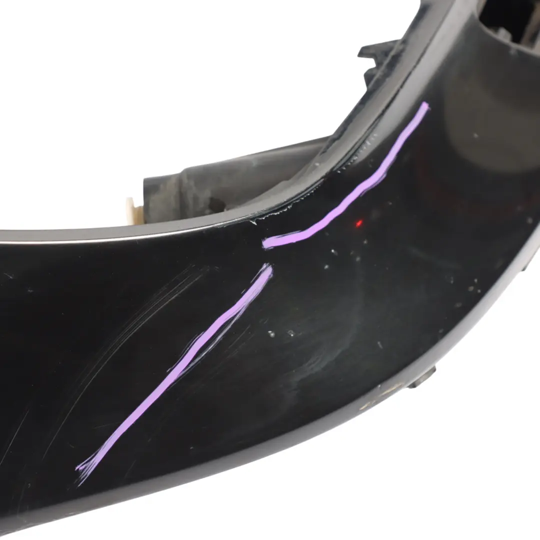 BMW X5 E70 LCI Side Wing Panel Front Right O/S Black Sapphire Metallic - 475 - SKU 7222996-BS - Part number 7222996