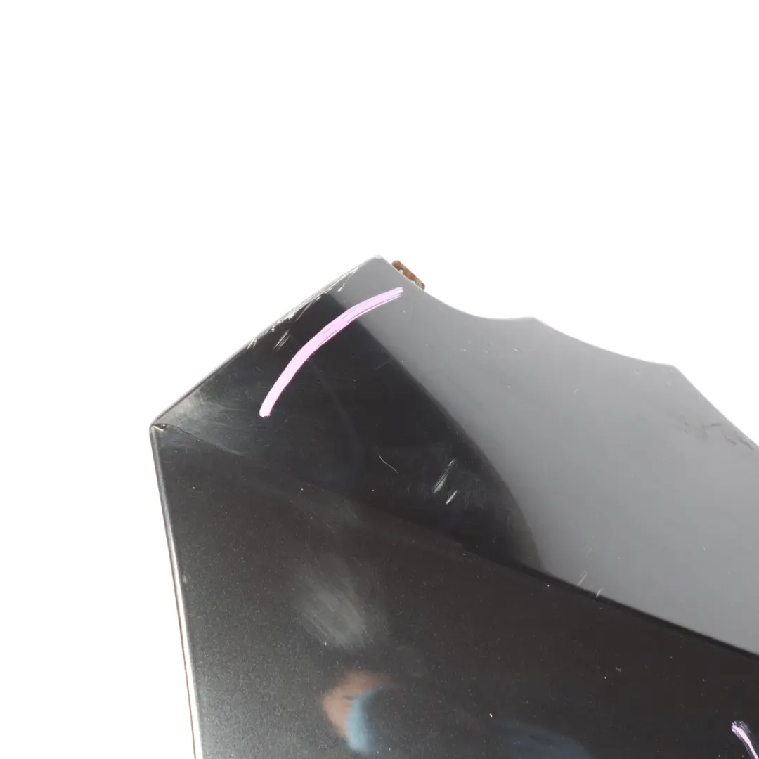 BMW X5 E70 LCI Side Wing Panel Front Right O/S Black Sapphire Metallic - 475 - SKU 7222996-BS - Part number 7222996