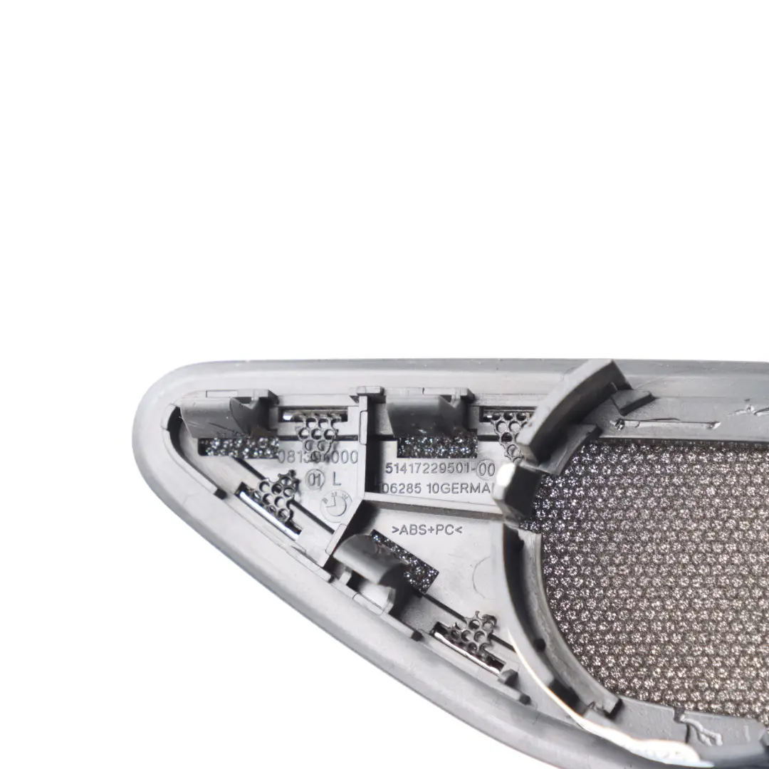 Coupé Cache Haut-Parleur D'Aigus Porte Avant Gauche Noir pour BMW F06 Gran à propos du numéro de pièce 7261989 BMW F06 Gran Coupé Cache Haut-Parleur D'Aigus Porte Avant Gauche Noir - SKU 7229501 - Numéro de pièce 7261989