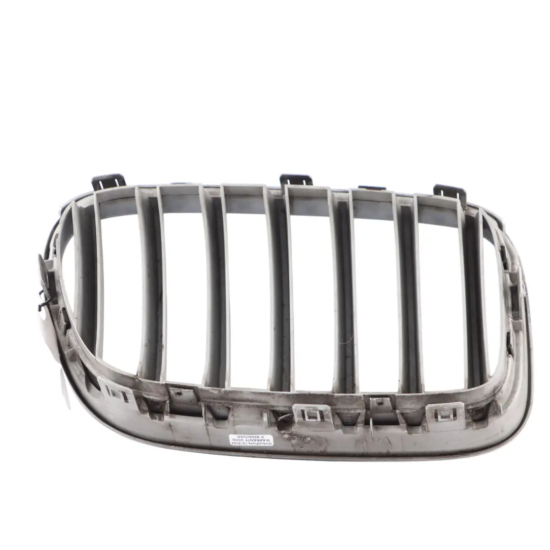 Front Bumper Grille Kidney Left N/S Grid Cover Gloss Black to BMW X3 F25 with Part number 7237421 BMW X3 F25 Front Bumper Grille Kidney Left N/S Grid Cover Gloss Black - SKU 7237421 - Part number 7237421