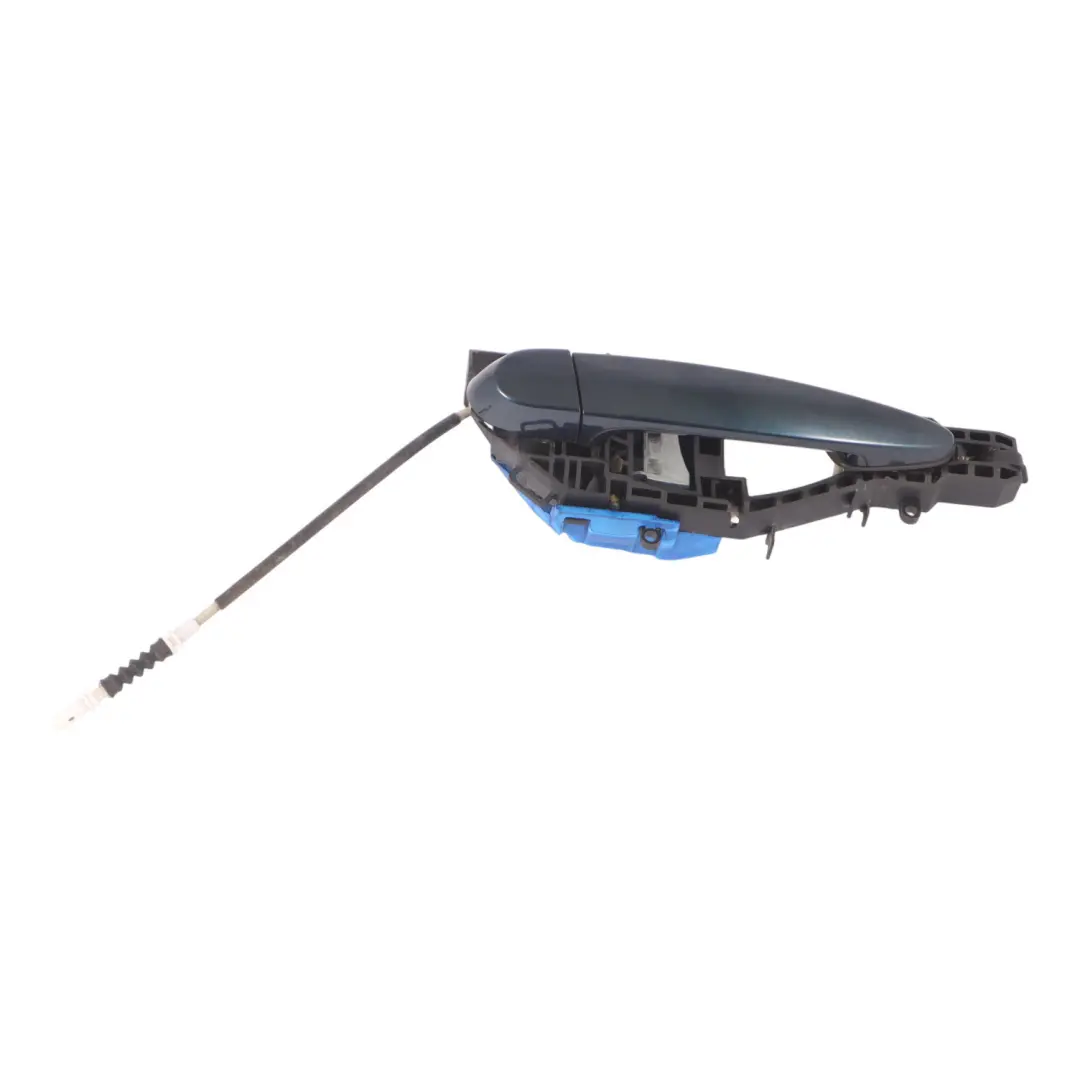 BMW F20 F30 F31 F80 Rear Right Outside Door Handle Midnight Blue Metallic - B38 - SKU 7242568-MBM - Part number 7242568