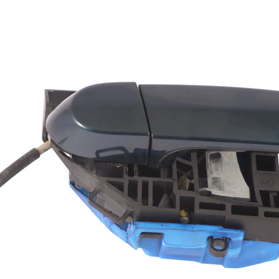 BMW F20 F30 F31 F80 Rear Right Outside Door Handle Midnight Blue Metallic - B38 - SKU 7242568-MBM - Part number 7242568