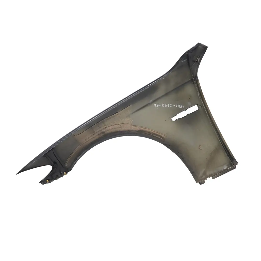 Wing Fender Front Right O/S Side Panel Carbon Black Metallic - 416 BMW F10 F11 - SKU 7248660-CAR1 - Part number 7248660