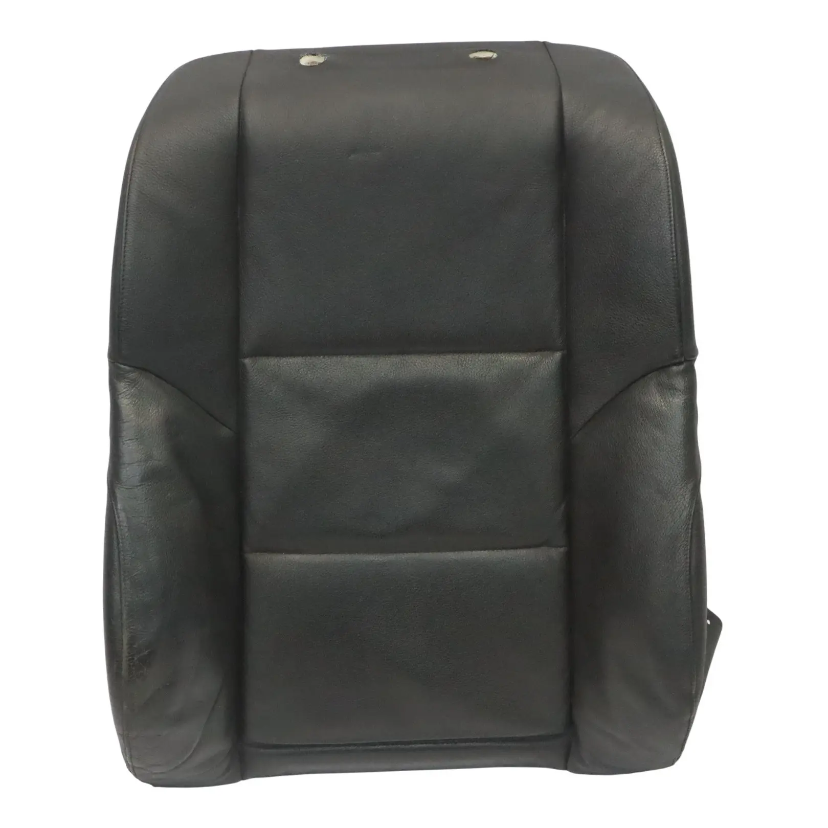 Funda Asiento BMW E60 E61 Delantero Izquierdo Derecho Respaldo Funda Cuero Negro