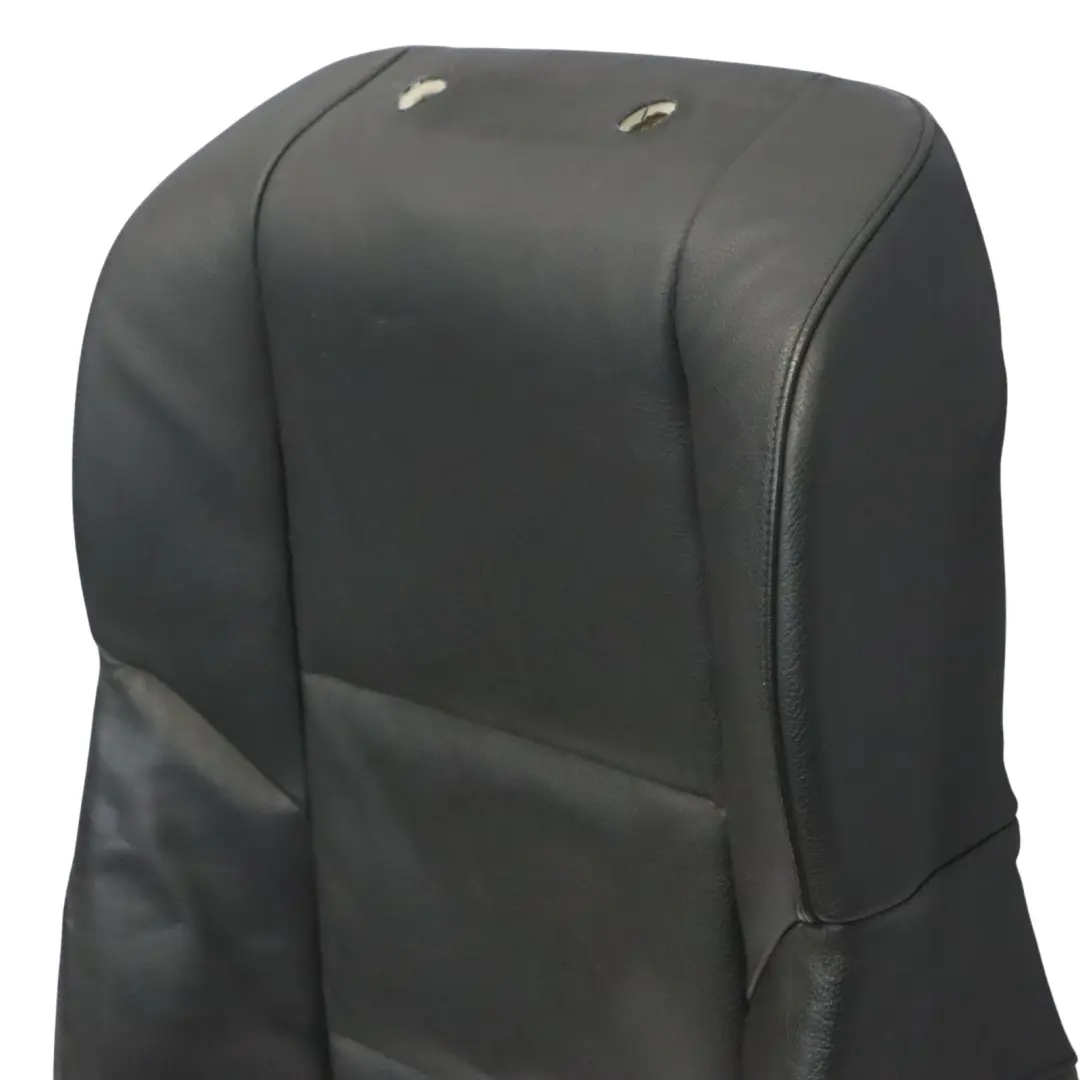  Housse de siège BMW E60 E61 Avant Gauche Droite Housse de dossier Cuir Noir - SKU 7249382-13 - Numéro de pièce 7249382