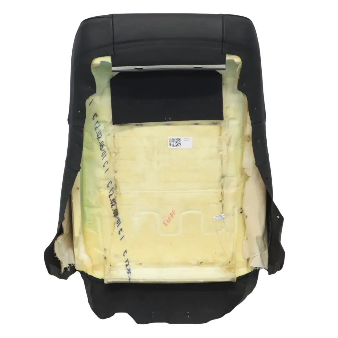  Housse de siège BMW E60 E61 Avant Gauche Droite Housse de dossier Cuir Noir - SKU 7249382-13 - Numéro de pièce 7249382