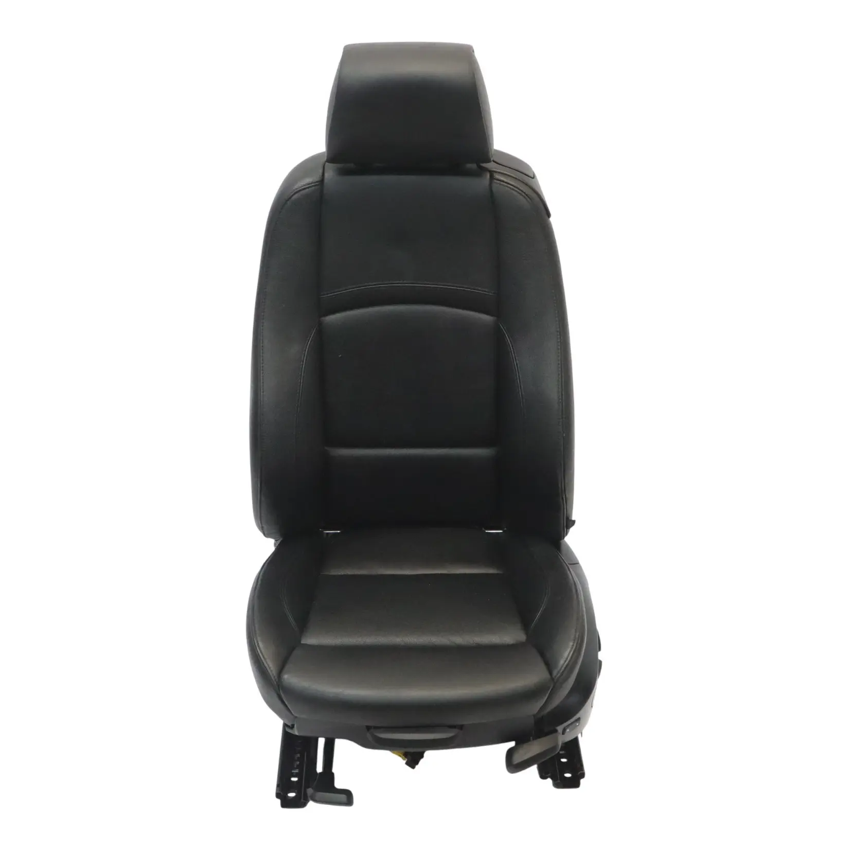 BMW E92 Asiento Delantero M Sport Parcialmente Electrico Izquierdo Cuero Negro