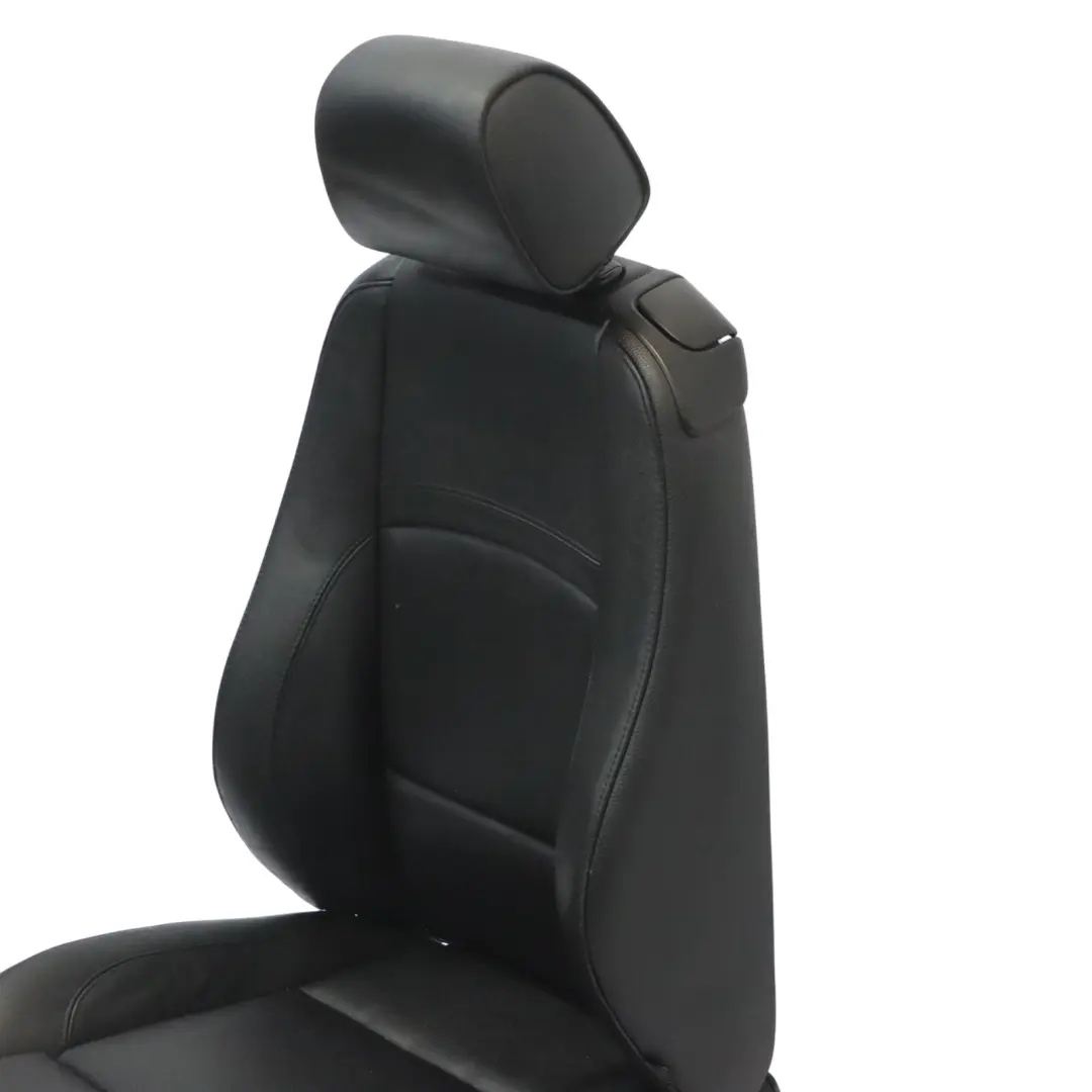 Front Left N/S Partially Electric Black Leather to BMW E92 Sport Seat with Part number 7253093 BMW E92 Sport Seat Front Left N/S Partially Electric Black Leather - SKU 7253093-6 - Part number 7253093