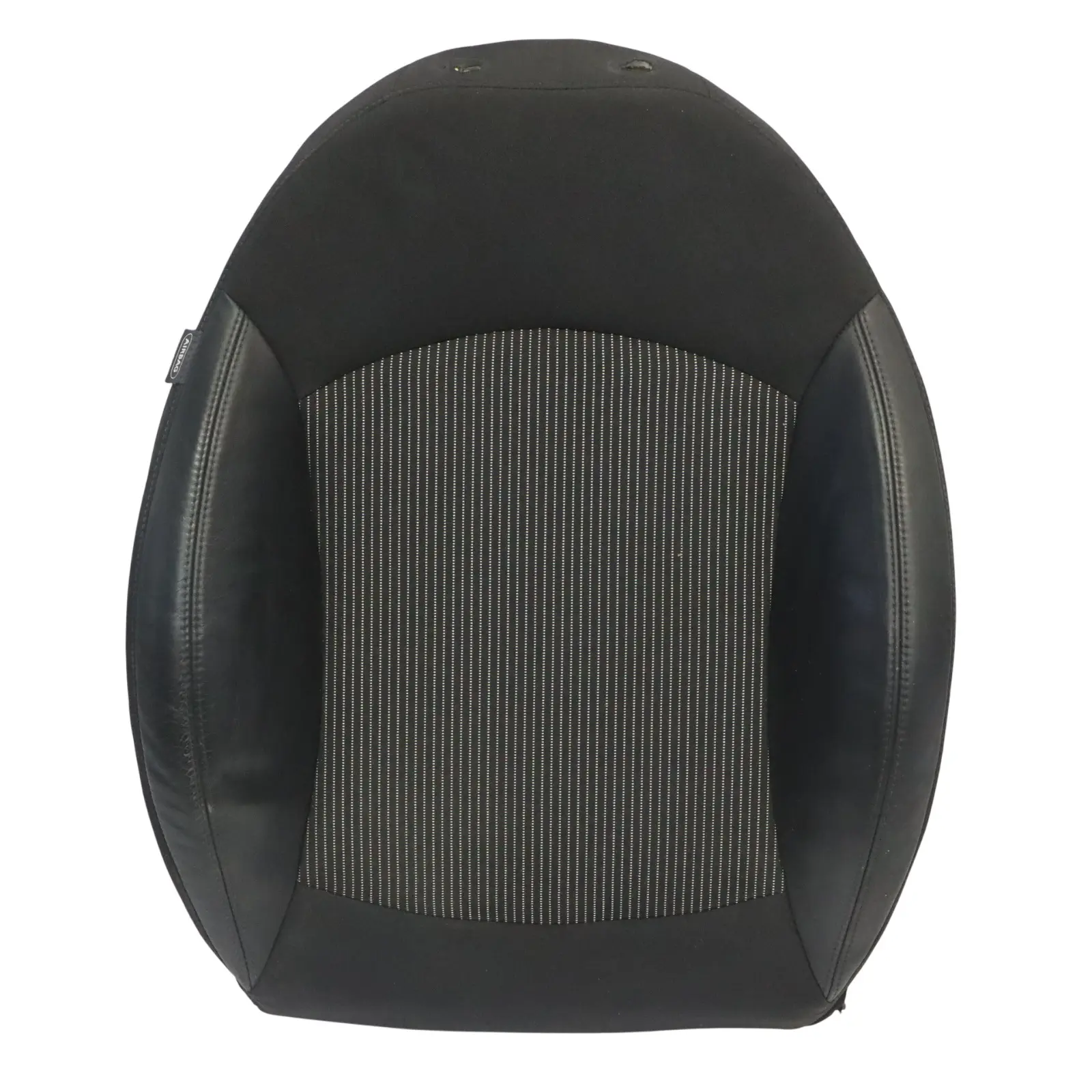 Mini R56 Sport Seat Backrest Front Right O/S Leather Gravity Black 7255582