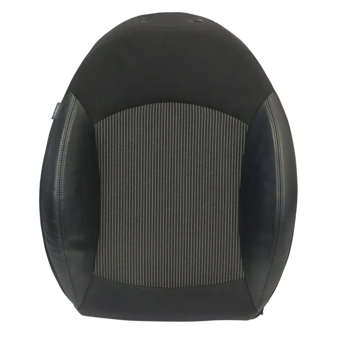 Backrest Front Right O/S Leather Gravity Black to Mini R56 Sport Seat with Part number 7255582 Mini R56 Sport Seat Backrest Front Right O/S Leather Gravity Black - SKU 7255582 - Part number 7255582