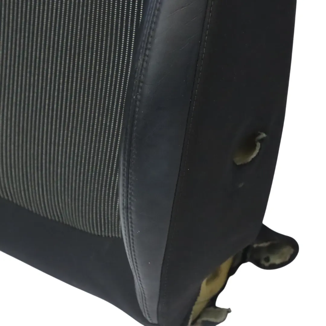 Mini R56 Sport Seat Backrest Front Right O/S Leather Gravity Black - SKU 7255582 - Part number 7255582
