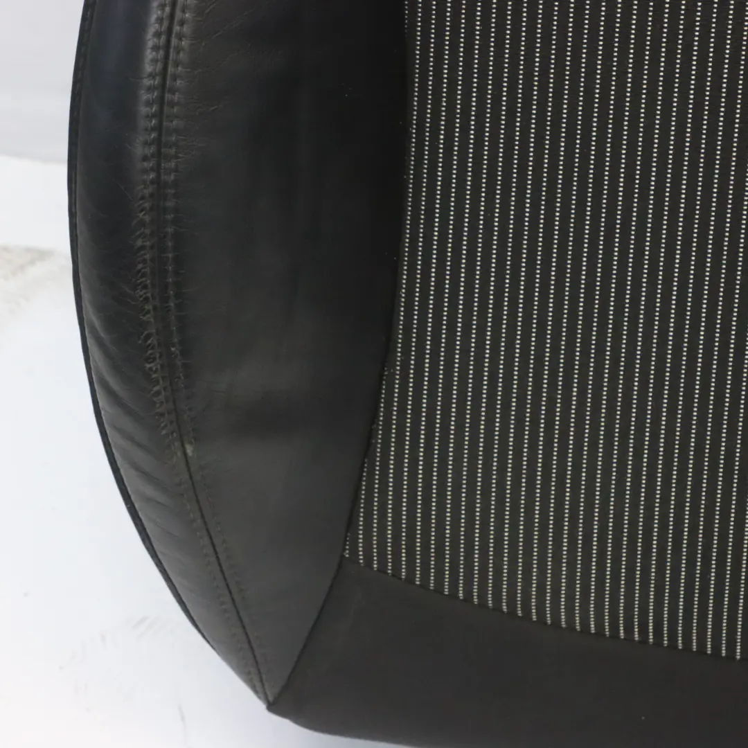 Mini R56 Sport Seat Backrest Front Right O/S Leather Gravity Black - SKU 7255582 - Part number 7255582