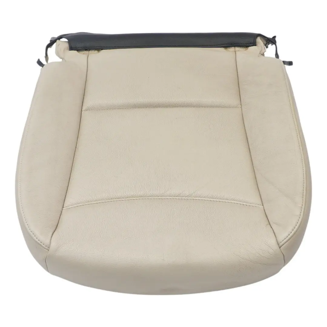 Interior Asiento Delantero Izquierdo Derecho Funda Cuero Oyster para BMW E90 E91 LCI con número de pieza 7257551 BMW E90 E91 LCI Interior Asiento Delantero Izquierdo Derecho Funda Cuero Oyster - SKU 7257551-1 - Número de pieza 7257551