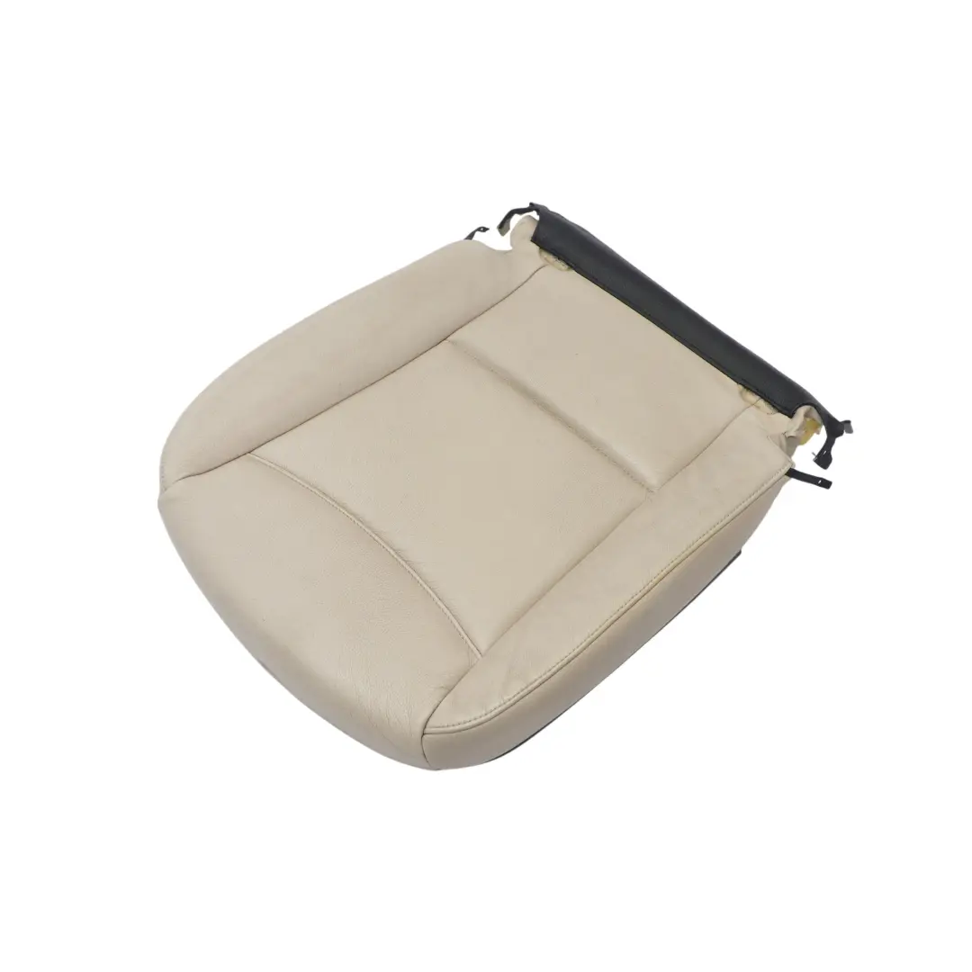 BMW 3 E90 E91 LCI Interior Front Left Right Seat N/O/S Cover Leather Oyster - SKU 7257551-1 - Part number 7257551
