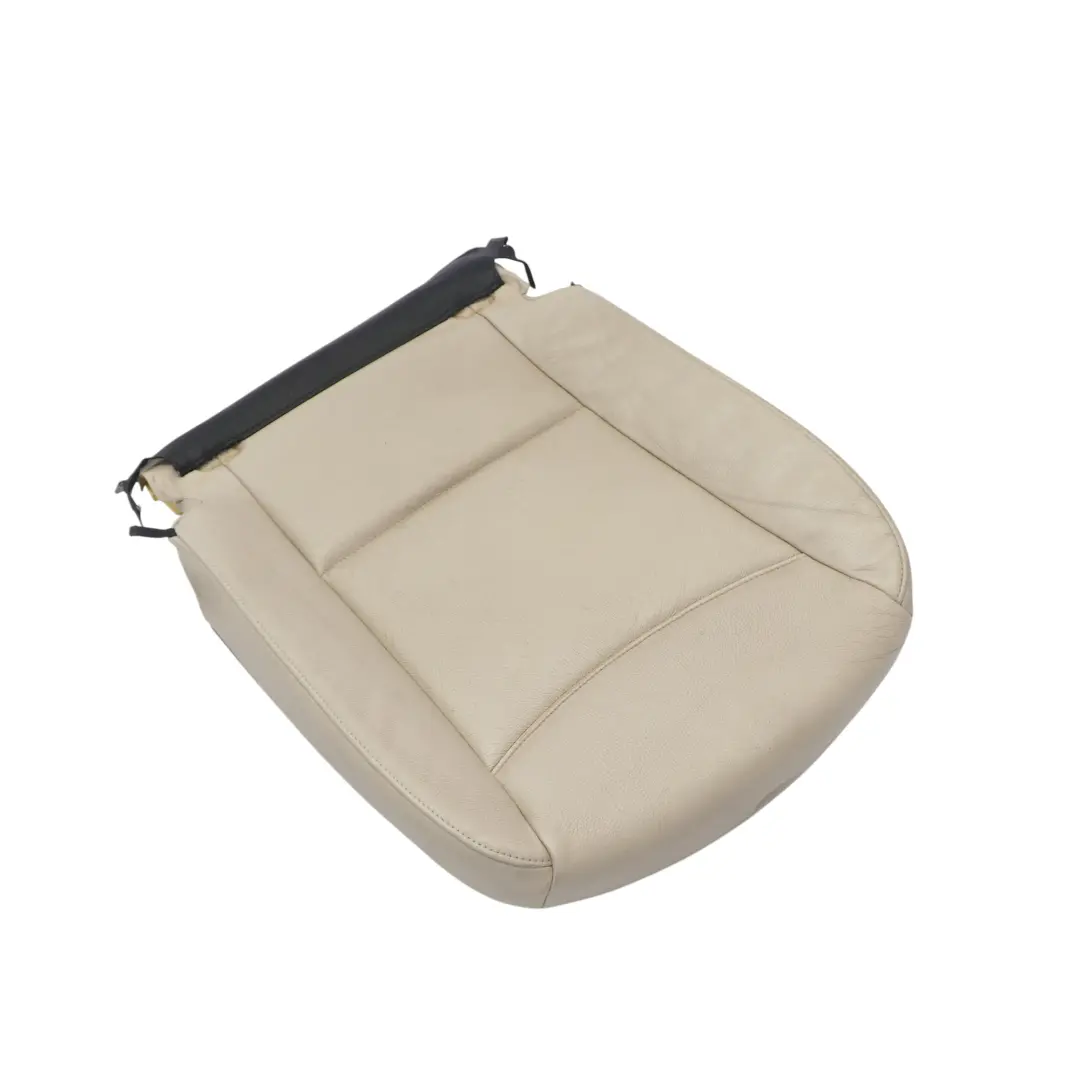 BMW 3 E90 E91 LCI Fotel Przód Lewy Prawy Pokrowiec Skóra Oyster - SKU 7257551-1 - Numer Części 7257551