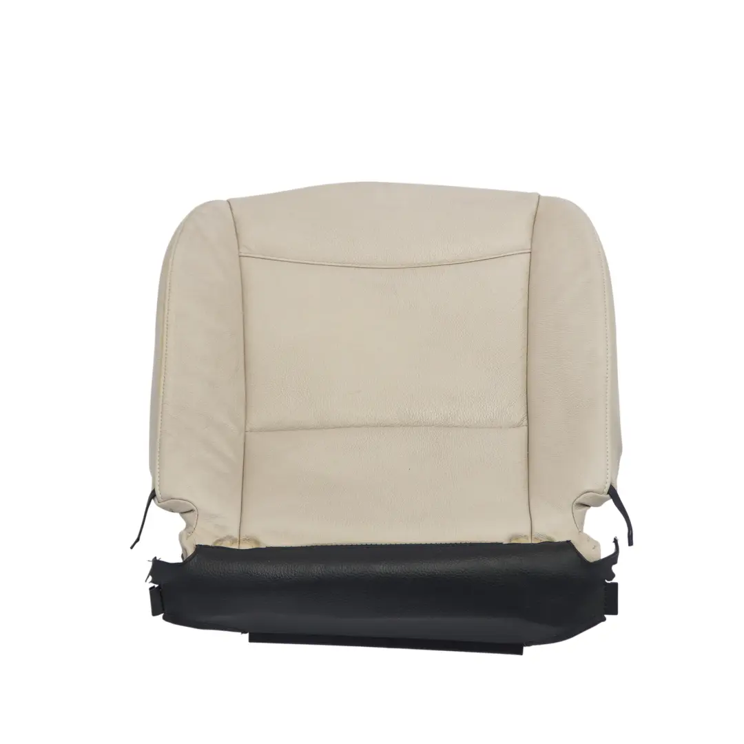 BMW 3 E90 E91 LCI Interior Front Left Right Seat N/O/S Cover Leather Oyster - SKU 7257551-1 - Part number 7257551