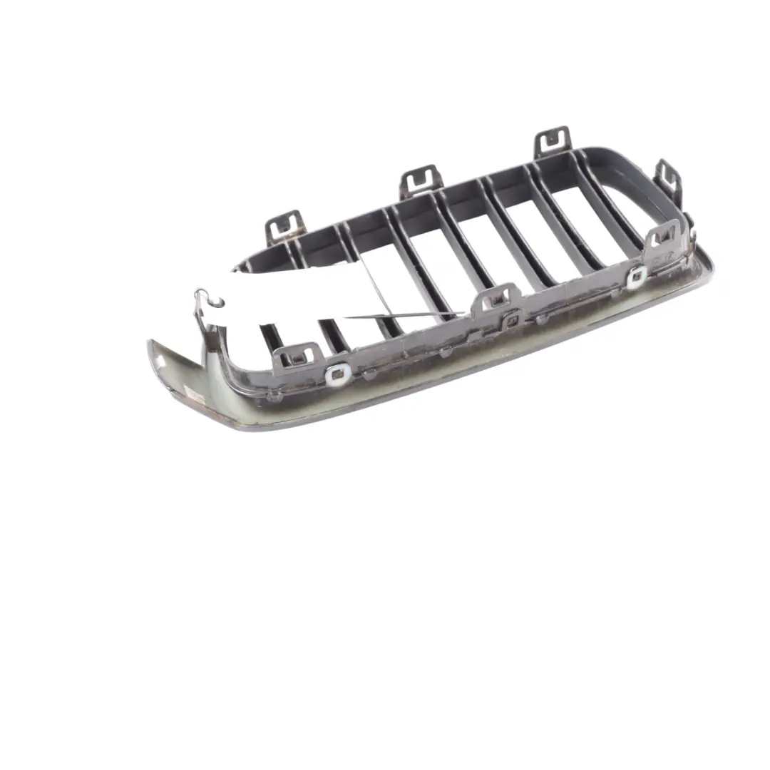 Front Bumper Grille Sport Frame Right O/S Kidney Cover to BMW F30 F31 with Part number 7260498 BMW F30 F31 Front Bumper Grille Sport Frame Right O/S Kidney Cover - SKU 7260498-2 - Part number 7260498