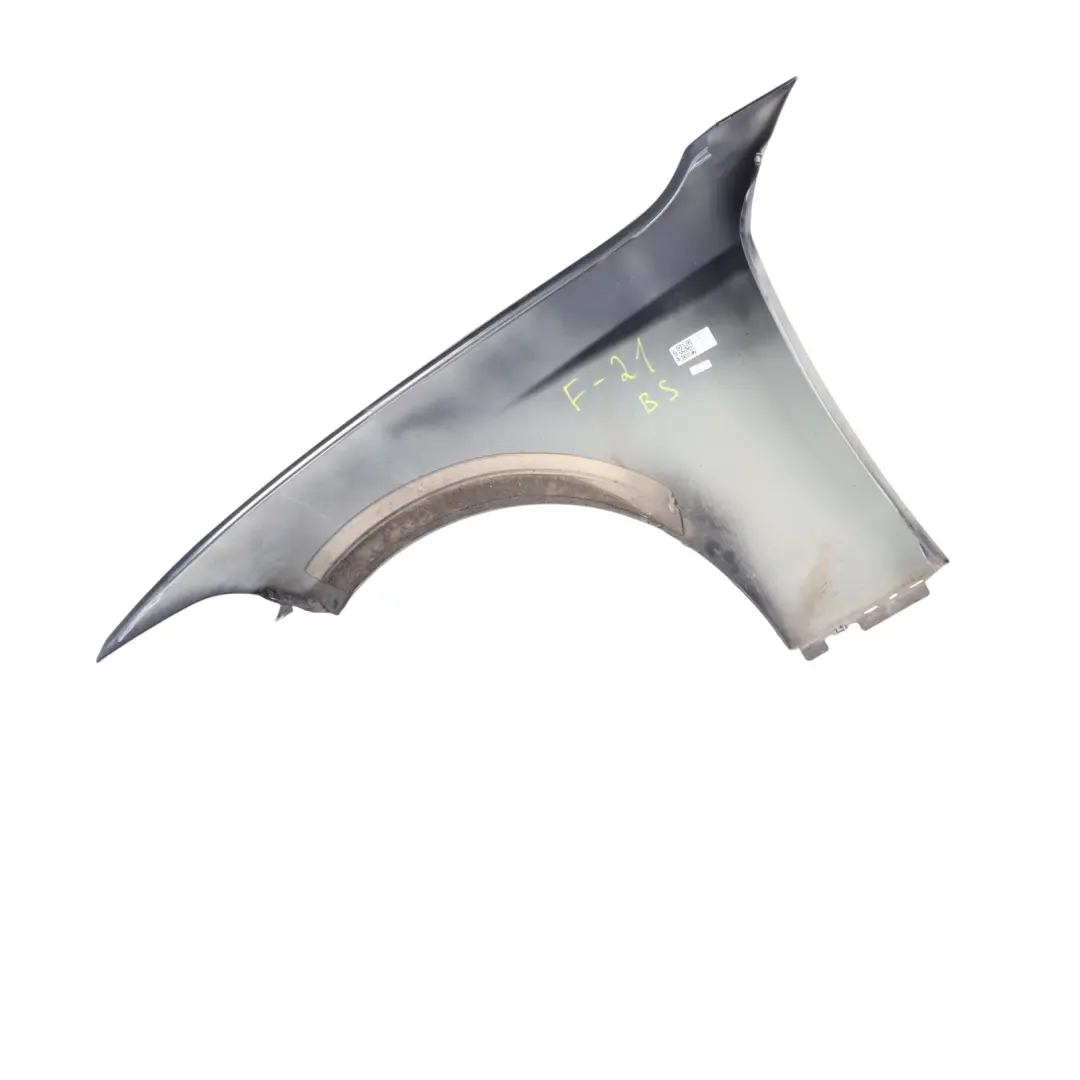 Side Panel Wing Fender Front Right O/S Black Sapphire - 475 to BMW F20 F21 F22 with Part number 7284646 BMW F20 F21 F22 Side Panel Wing Fender Front Right O/S Black Sapphire - 475 - SKU 7284646-BS - Part number 7284646