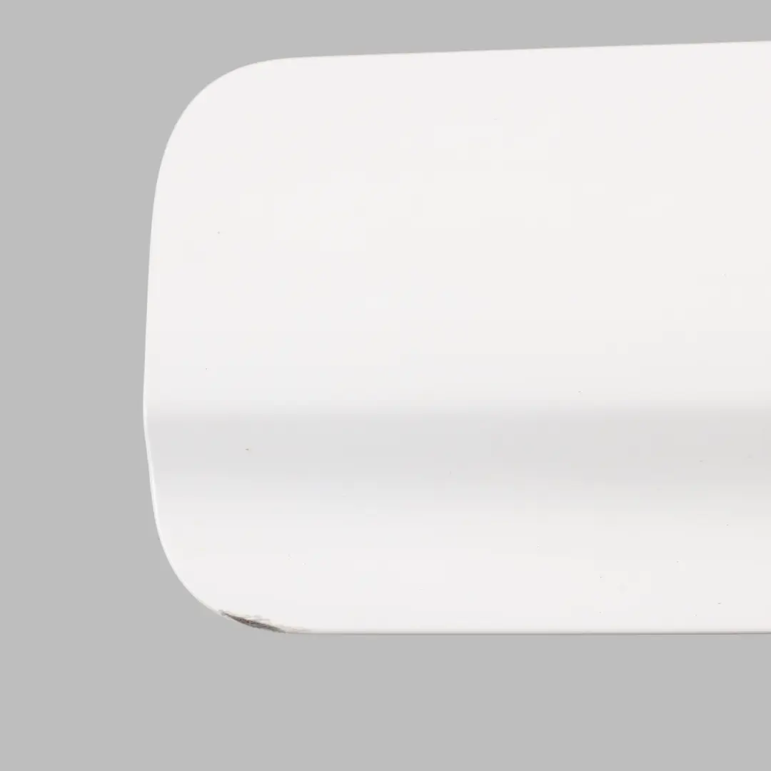 BMW F06 Fuel Filler Flap Cover Cap Trim Panel Alpinweiss White - 300 - SKU 7284831-AW - Part number 7284831