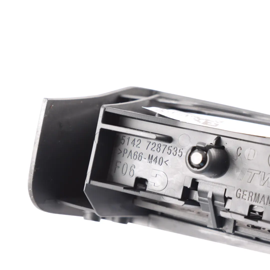 Aschenbecher Hintertür Links Storage Trim Schwarz für BMW F06 Gran Coupe mit Teilenummer 7287535 BMW F06 Gran Coupe Aschenbecher Hintertür Links Storage Trim Schwarz - SKU 7287535 - Teilenummer 7287535