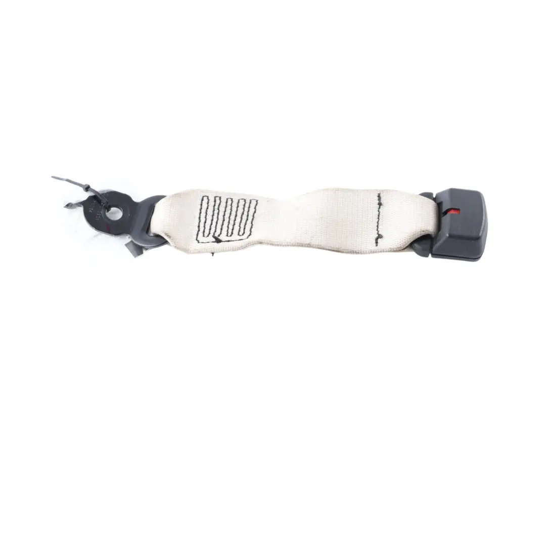 Seat Belt BMW F06 F10 Rear Centre Middle Seatbelt Buckle Elfenbeinweiss - SKU 7290009 - Part number 7290009