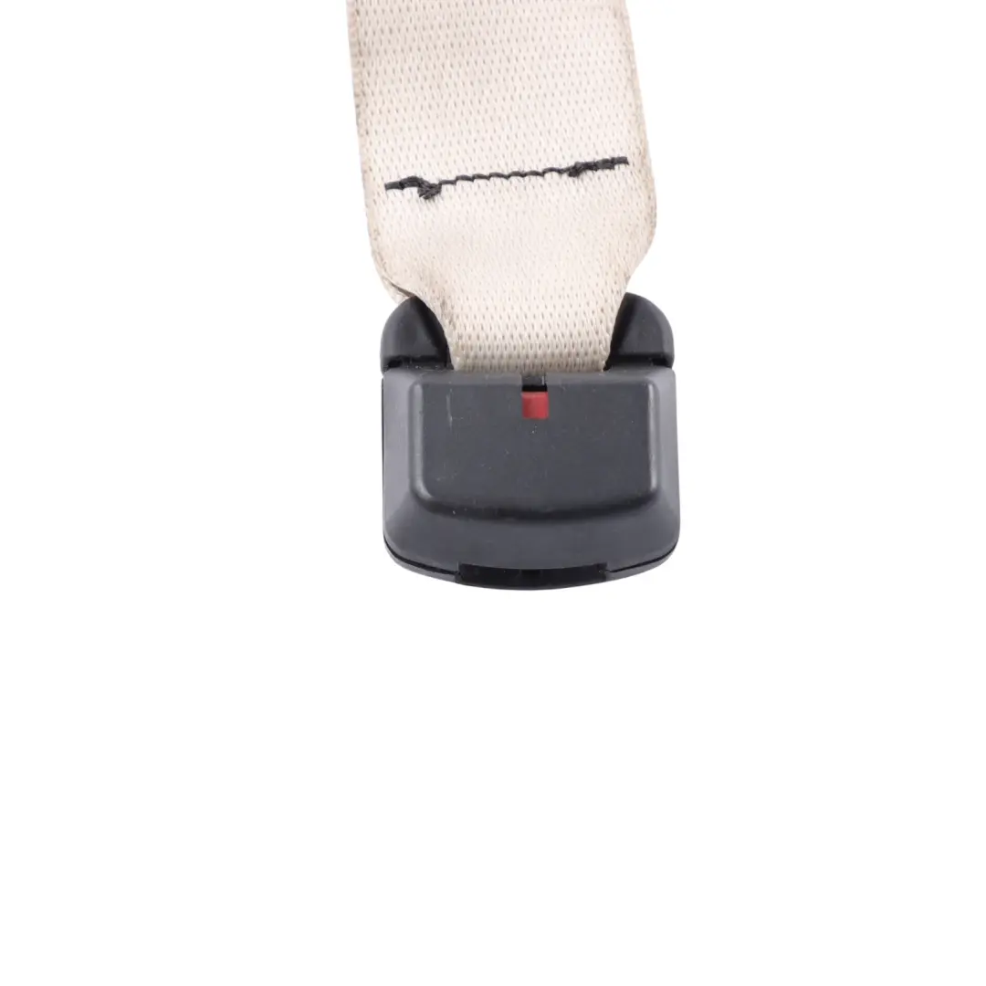 Seat Belt BMW F06 F10 Rear Centre Middle Seatbelt Buckle Elfenbeinweiss - SKU 7290009 - Part number 7290009