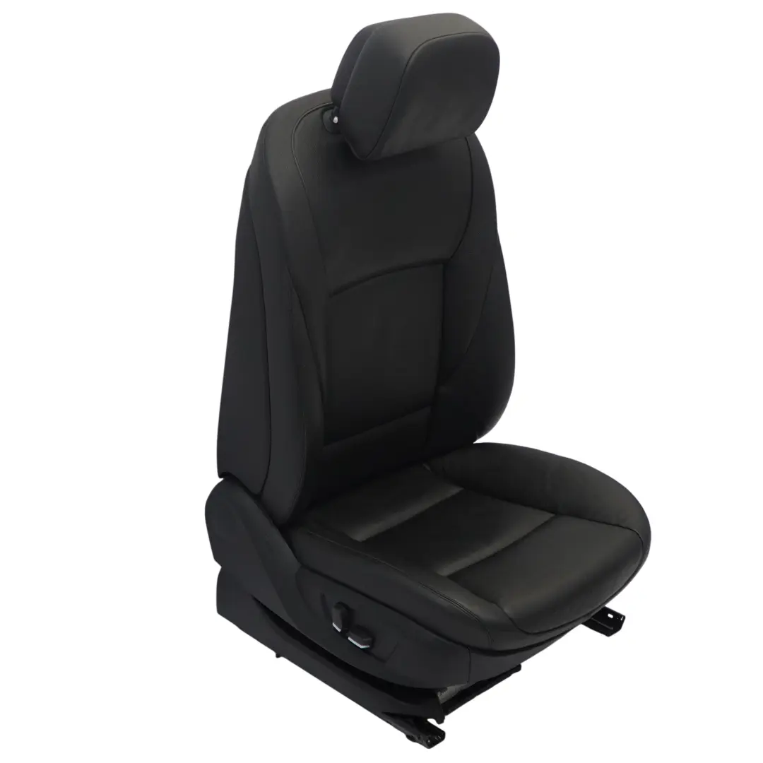  Siège Avant BMW F01 F02 Intérieur chauffant Mémoire droite Cuir Dakota Noir - SKU 7292724-4 - Numéro de pièce 7292724