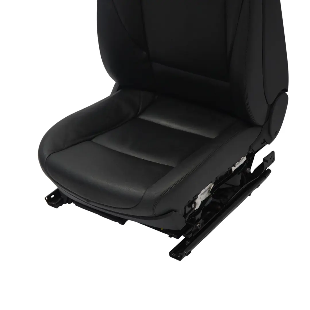 Fotel Przedni Prawy Przód Grzany Czarna Skóra Dakota do BMW F01 F02 o numerze 7292724 BMW F01 F02 Fotel Przedni Prawy Przód Grzany Czarna Skóra Dakota - SKU 7292724-4 - Numer Części 7292724