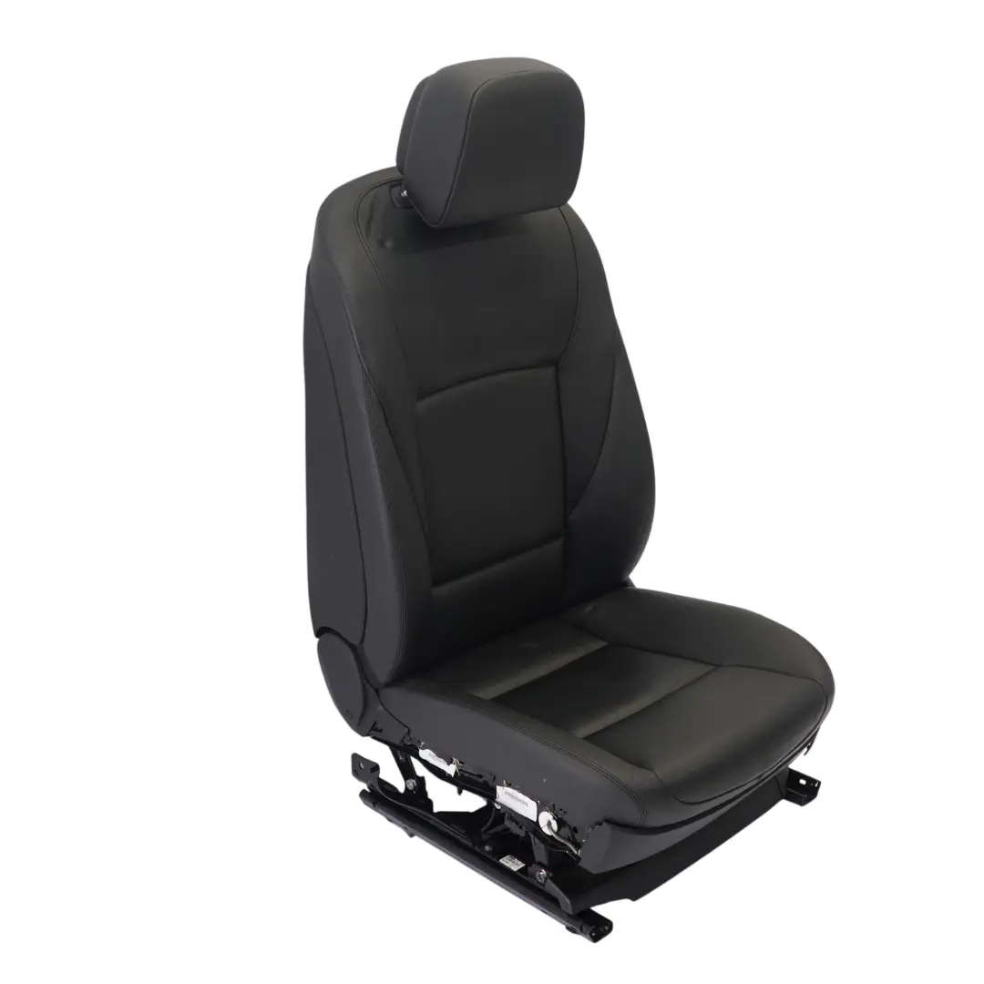  Siège Avant BMW F01 F02 Intérieur chauffant à mémoire gauche Cuir Dakota Noir - SKU 7292724-5 - Numéro de pièce 7292724