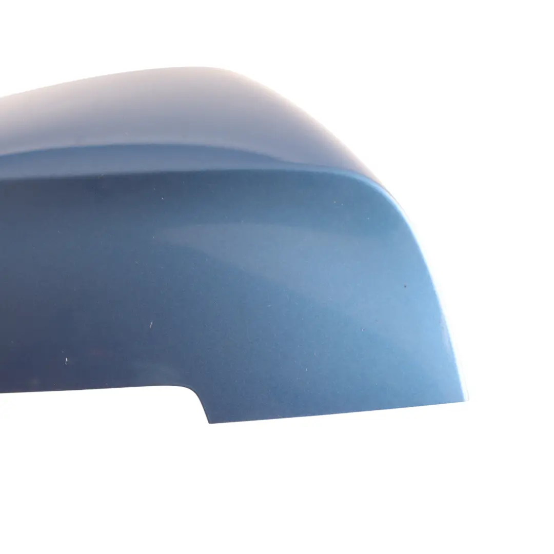 Cap Casing Right O/S Mirror Wing Estoril Blau Blue to BMW F20 F30 Cover with Part number 7292746 BMW F20 F30 Cover Cap Casing Right O/S Mirror Wing Estoril Blau Blue - SKU 7292746-EB - Part number 7292746