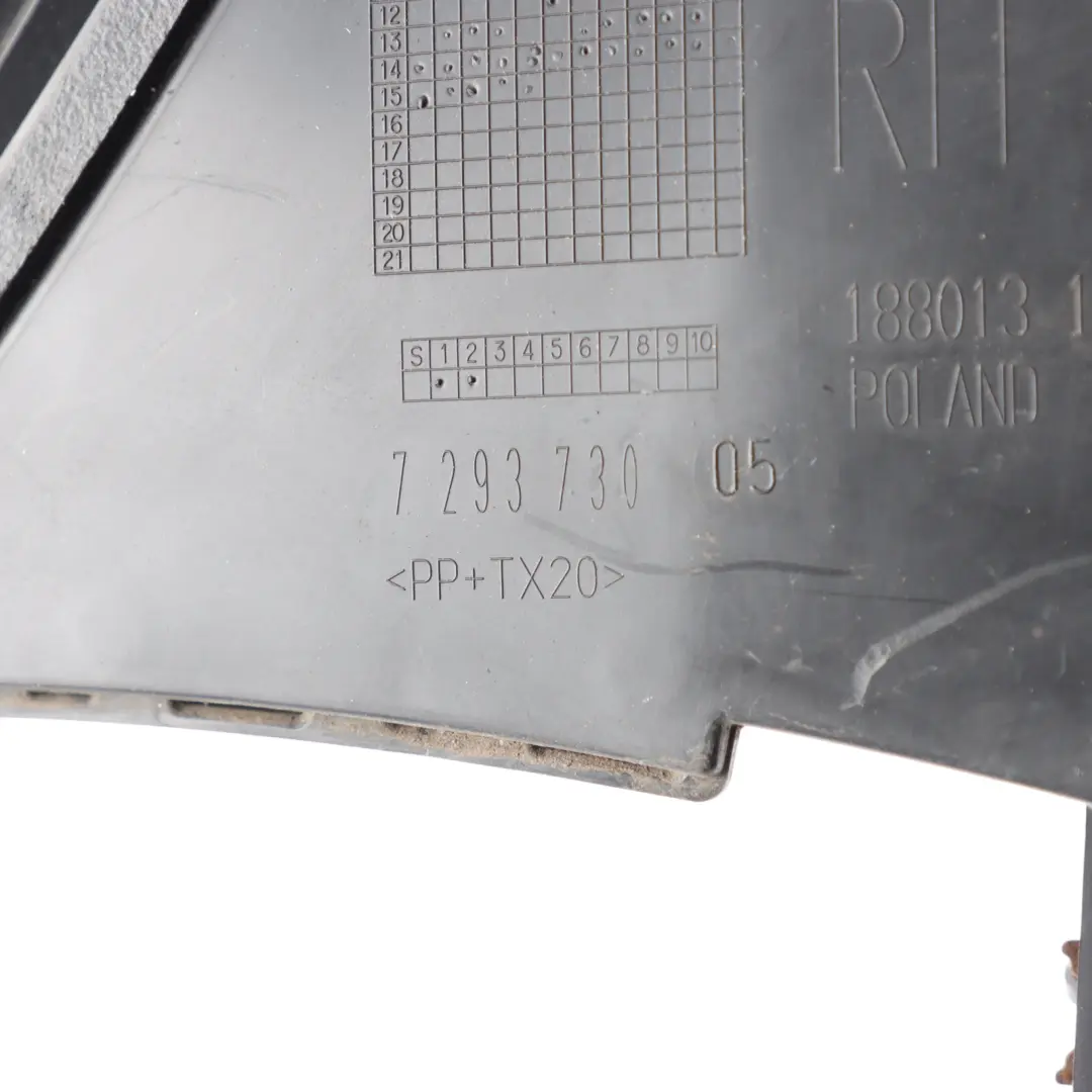 BMW F34 GT Radiator Air Duct Side Inner Right O/S - SKU 7293730 - Part number 7293730