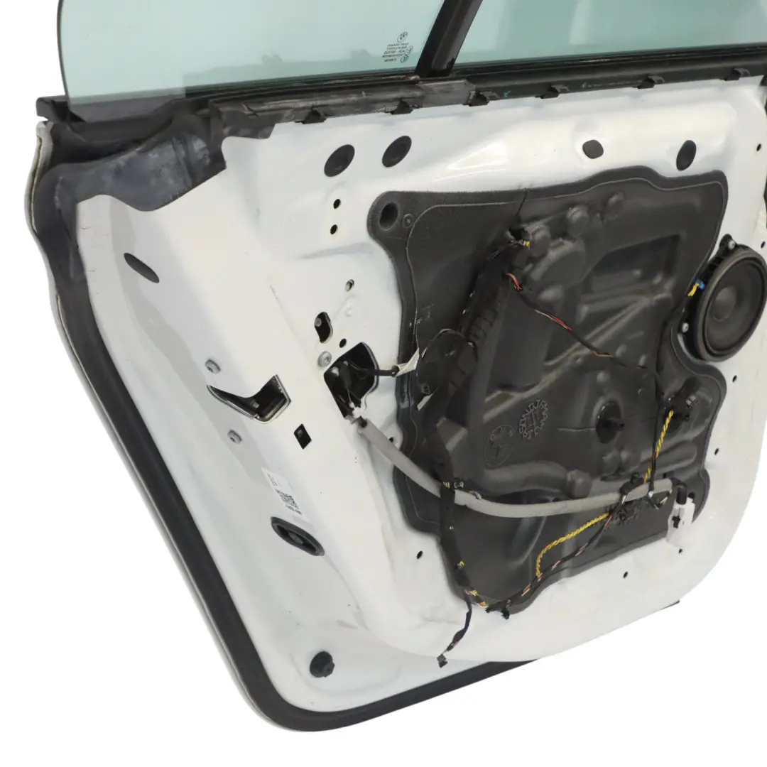 BMW F06 Door Rear Left N/S Alpinweiss Alpine White 3 - 300 - SKU 7294993-AW - Part number 7294993