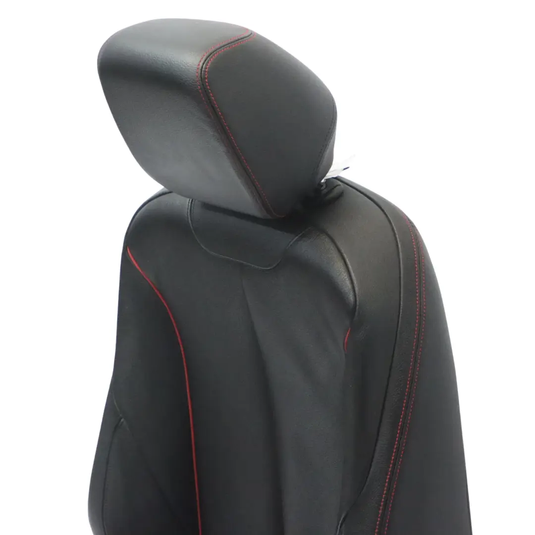 Sitz vorne links Interieur beheizt Leder Dakota Schwarz Rot für BMW F20 Sport mit Teilenummer 7295143 BMW F20 Sport Sitz vorne links Interieur beheizt Leder Dakota Schwarz Rot - SKU 7295143-3 - Teilenummer 7295143