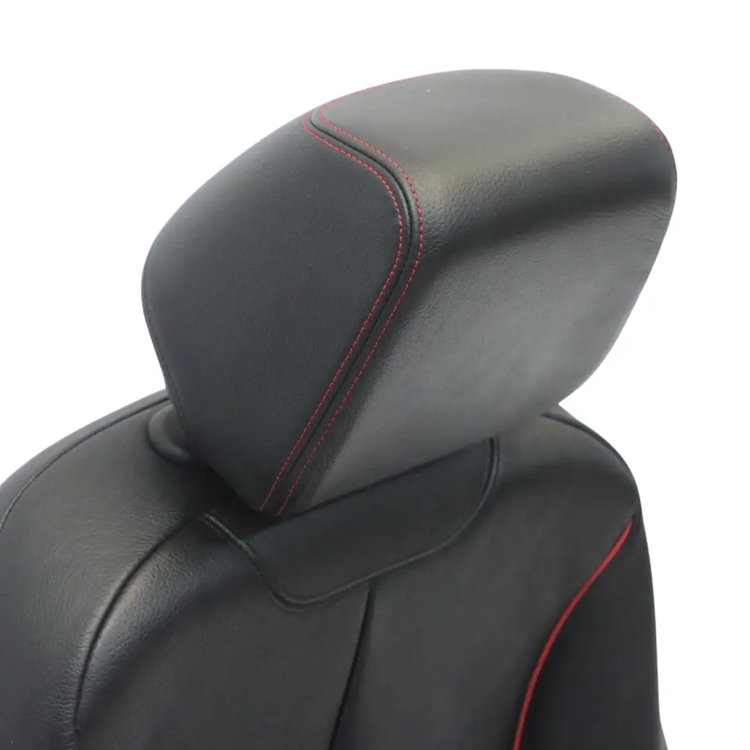 Fotel Sport Lewy Przód Grzany Skóra Dakota Czarna Czerwony Akcent do BMW F20 o numerze 7295143 BMW F20 Fotel Sport Lewy Przód Grzany Skóra Dakota Czarna Czerwony Akcent - SKU 7295143-3 - Numer Części 7295143