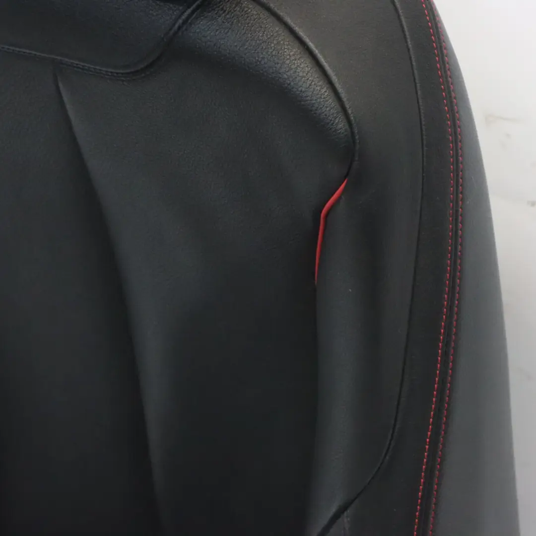 Sitz vorne links Interieur beheizt Leder Dakota Schwarz Rot für BMW F20 Sport mit Teilenummer 7295143 BMW F20 Sport Sitz vorne links Interieur beheizt Leder Dakota Schwarz Rot - SKU 7295143-3 - Teilenummer 7295143